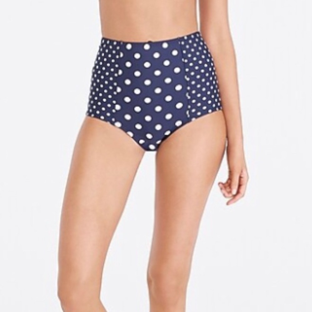 J. crew high waist bikini bottom